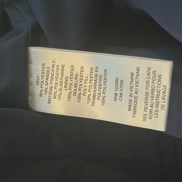 Travis Mathew Inpterlude navy blue puffer zip Vest New $144 Meduim Mens M Spring - Picture 5 of 5